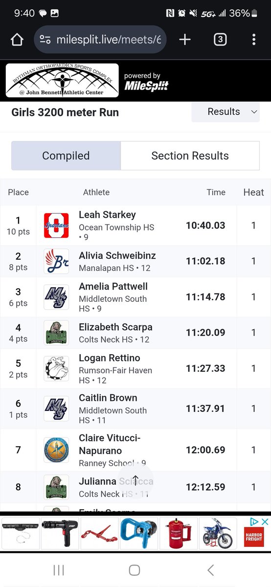 OT_track's tweet photo. 🚨SCHOOL RECORD BROKEN!🚨 Freshman Leah Starkey continues her season with a win in the 3200 at Monmouth County Championships with a time of 10:40. This time beats the record by 41 seconds! Congratulations Leah, what an amazing feat. @Oceanathletics @MrsDKaszuba @MsKWeldon https://t.co/hbnVVEBBi6