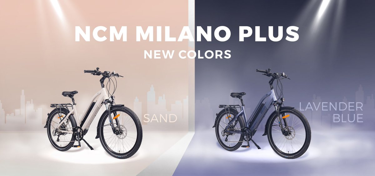EGoElectricBike's tweet photo. Just arrived in store...

The brand new colours in the NCM Milano Plus and the NCM Moscow Plus!

Open until 1pm today, come in store and check them out!

#electricbikes #ebike #ElectricBikes #ebikes #betterwithbikes https://t.co/MsQlDXKUSC