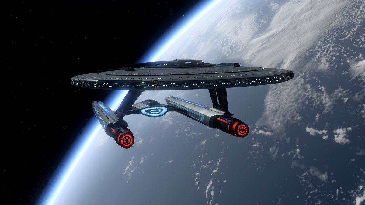 startrek_ships's tweet photo. ❝The #CaliforniaClass, nicknamed the #CaliClass, was a type of Federation starship in service during the late 24th century. They were support ships designed for second contact missions.❞

Credit: [@]onedamnminuteadmira on IG https://t.co/qTV9JANkF5