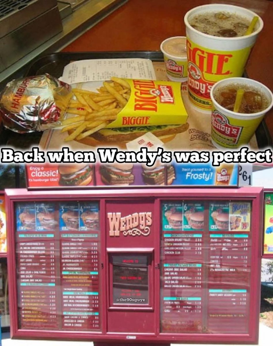 REALDEALCHAOS's tweet photo. @Wendys run it back https://t.co/QXE9zSzUVw