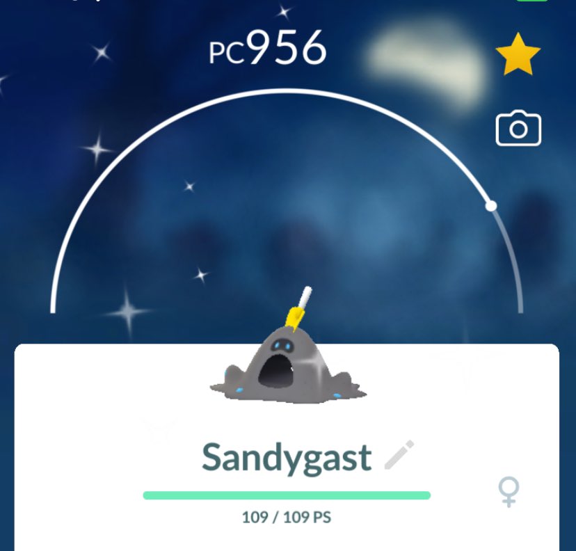 PokemonGoStore0's tweet photo. Shiny ✨#Sandygast✨ Available for trade #PokemonGo https://t.co/D4wHMO1S0D