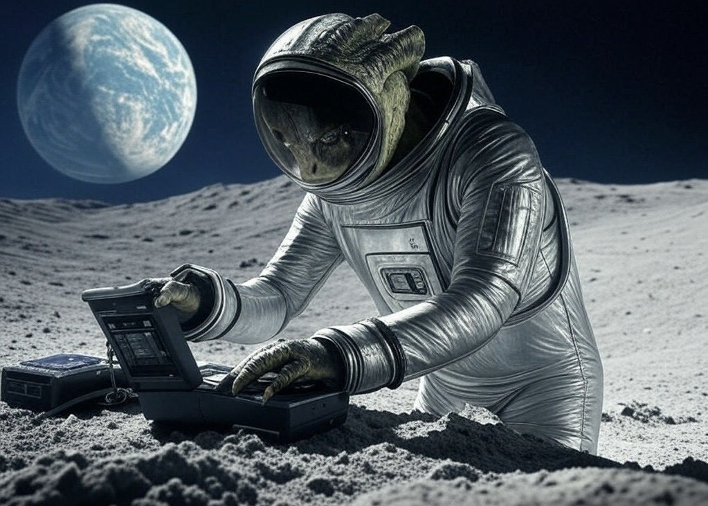 Alphadraconis77's tweet photo. The Silent Watchers: From their lunar bases, Alpha Draconis beings are believed to observe humanity, guiding or manipulating pivotal moments in history to ensure their agenda remains hidden, yet influential.
$ALDR #AlphaDraconis #LegendLore https://t.co/MqgPQuKLoH