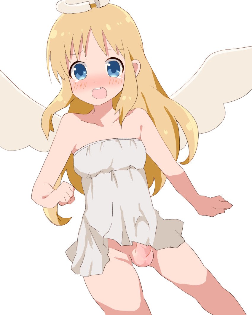 Okay who took his shorts!? 

This isn't funny!