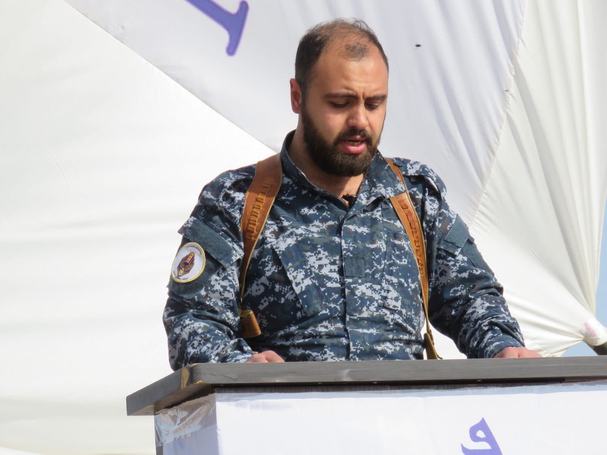 Syrian Democratic Forces, SDF appoints hauro Abgar Daoud from the ranks of Syriac Military Council, MFS as official spokesperson. We wish you success hauro.

ܟܫܝܪܘܬܐ ܒܘܠܝܬܐ ܚܘܪܐ ܐܒܓܪ
