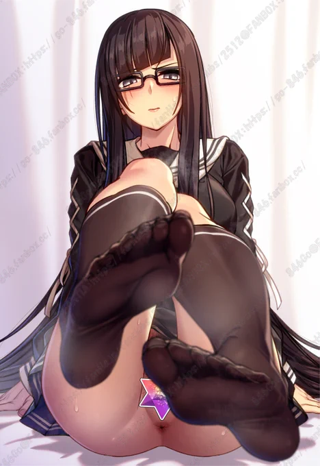 黒姫のセーラー服+日本刀の伝奇物ヒロイン感堪らない…足コキされたい…御御足ぶっかけ差分などはプロフのリンク先にございます 