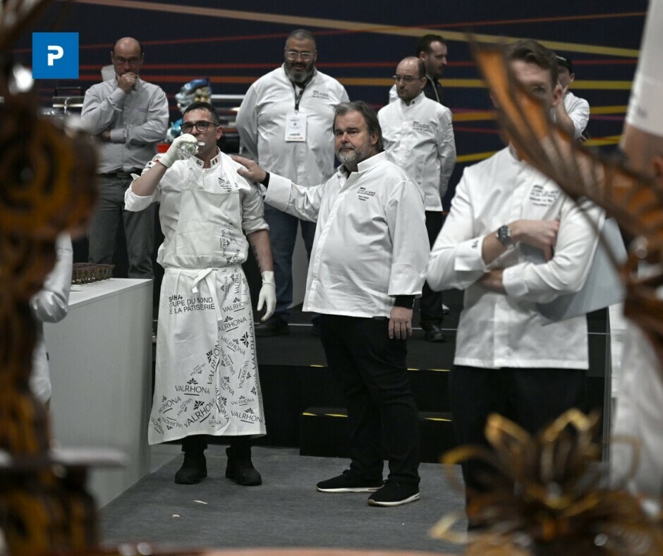 leprogreslyon's tweet photo. [#Sirha 2025] 🍽️
Retour sur le 1er jour de la coupe du monde de la pâtisserie où 1️⃣8️⃣ équipes sont en compétition. Le thème de cette édition : le "patrimoine national". 
📸 Toutes les photos de notre photographe @JoelPhilippon à retrouver ici ➡️ https://t.co/TVARsXft3J
#Lyon https://t.co/BbJEBU42bF