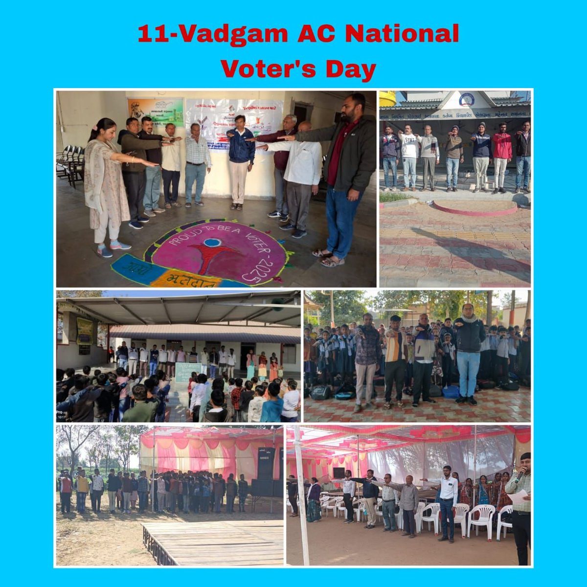 25 જાન્યુઆરી રાષ્ટ્રીય મતદાતા દિવસ ઉજવણી 11-Vadgam AC