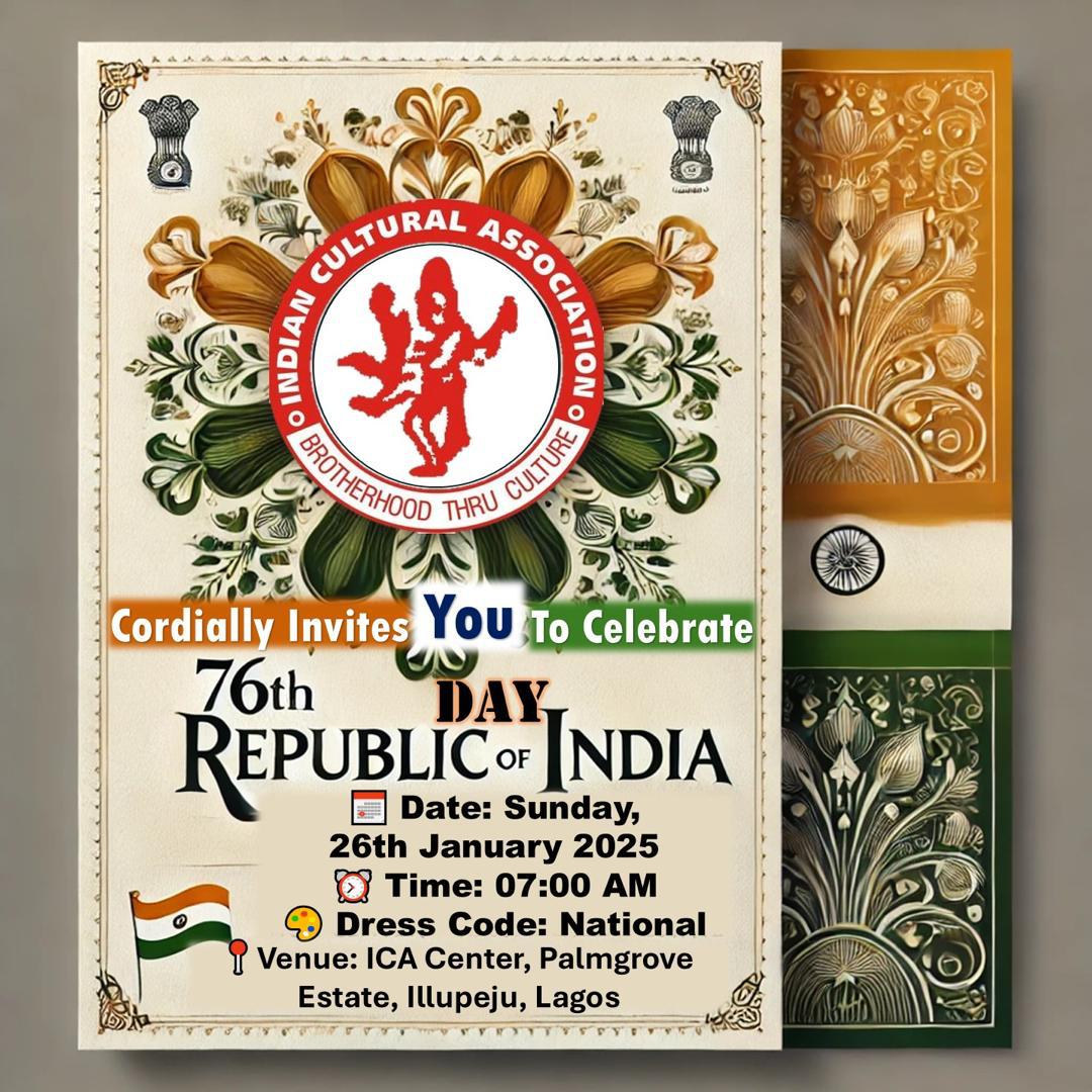 Indian cultural associations, Lagos, Nigeria tweet media