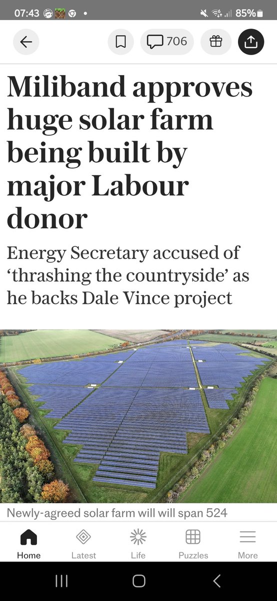This is truly outrageous and looks so corrupt. Milliband approves giant solar farm for Labour Party donor in #Lincolnshire. Labour wants to desecrate our countryside in Lincolnshire by planning thousands of acres of solar farms.  Please share this graphic #StopLincolnshireSolar