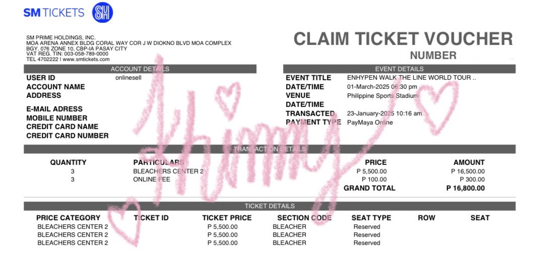 ni_kisen's tweet photo. RUSH SELLING wts lfb

(2) bleachers center 2 - 227

— MEET UP ONLY: SM MANILA (JAN.26) 12PM 

rfs: found our prio seats.

meet up together with my ka-meet up with my prio seat. para yung perang ibabayad n’yo sa’kin, ibabayad ko na din sa kan’ya.

#WALKTHELINE_IN_BULACAN https://t.co/zrbLJ0MRlD
