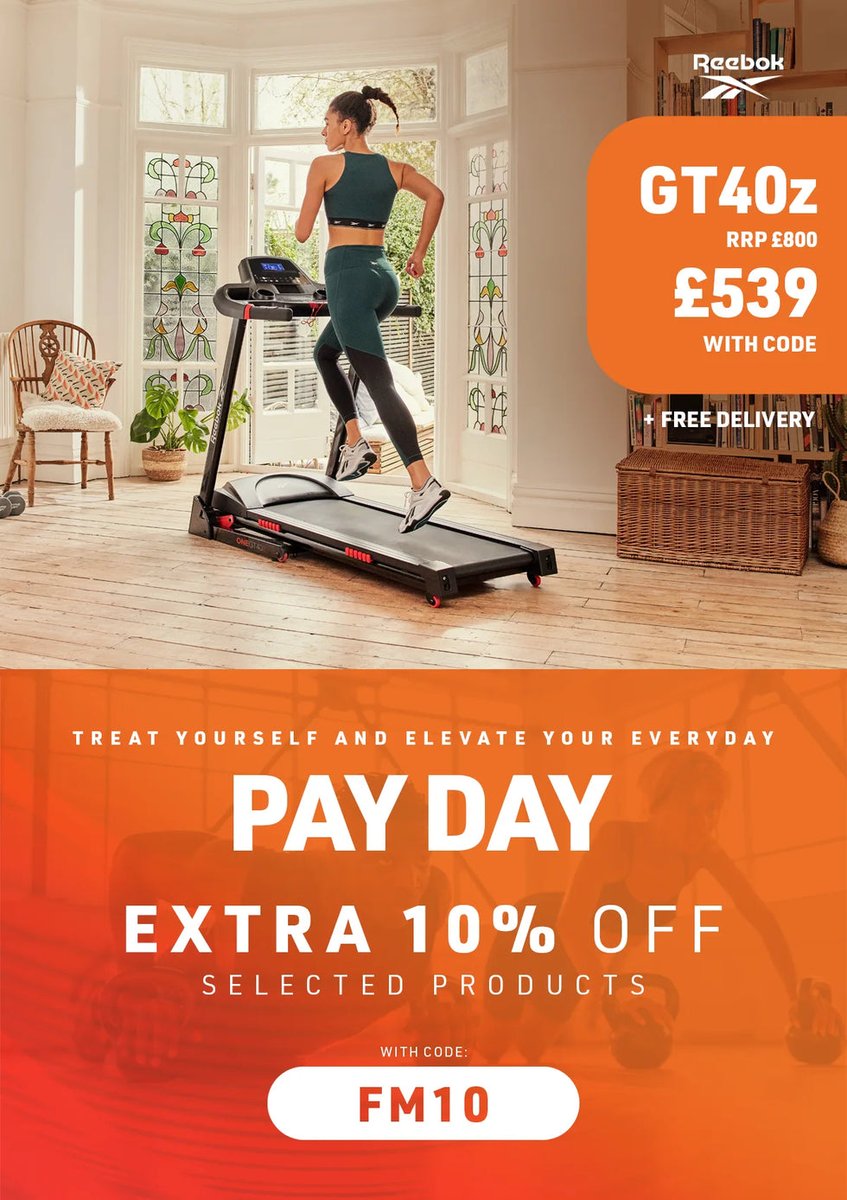 Payday just got better! Treat yourself to premium sports gear with an extra 10% off on selected products using the promo code 🟧FM10🟧. Upgrade your workouts and make every day feel like a win. Shop now ➡️ loom.ly/rgG7qTA

#PaydaySpecial #FM10 #FitnessDeals