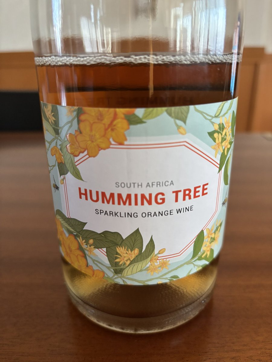 yus88784853's tweet image. #hummingtree オレンジワインはスパークリングの方がいい コスパ良し