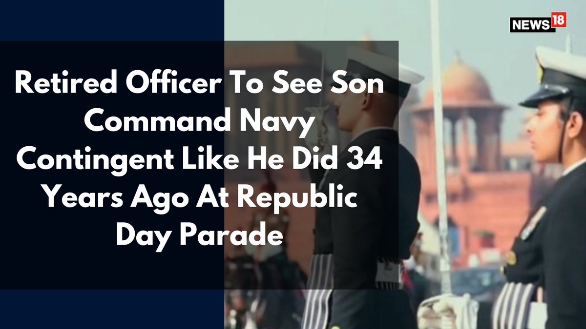 CNNnews18's tweet photo. Lt Cdr Saahil Ahluwalia will lead the Navy contingent at Republic Day, 34 years after his father, Cmde (Retired) Ravi Ahluwalia. Saahil is the Gunnery Officer on INS Mysore.

@KamalikaSengupt | #RepublicDay #RepublicDayParade2025 #IndianNavy 

https://t.co/3R6Gz2w8Kj https://t.co/TOWyyNgpM8