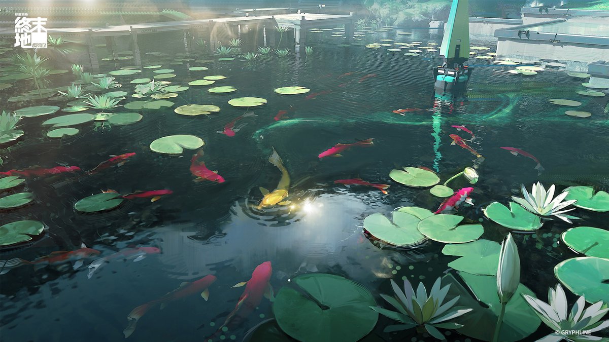 澄波潤物，財運迎門，照錦繡前程。

#明日方舟終末地 #終末地