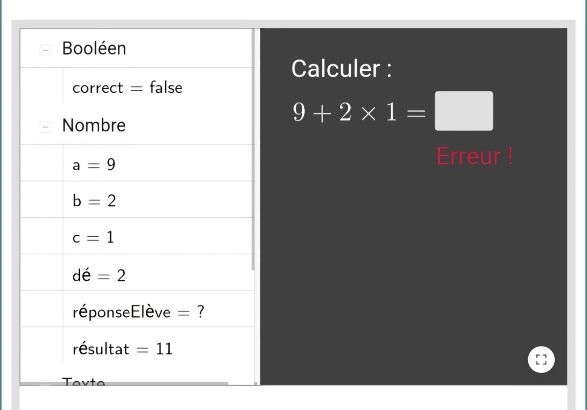 MathemaTICEel's tweet photo. Le numéro 93 de Mathématice est en ligne !
@jy_labouche encourage les lecteurs de @MathemaTICEel à créer leurs propres #exerciseurs avec #GeoGebra.
Mode d'emploi : https://t.co/iehyvyGeut
#maths #profdemaths #automatismes #college #teampe #calculmental https://t.co/sfDD0N4XYV