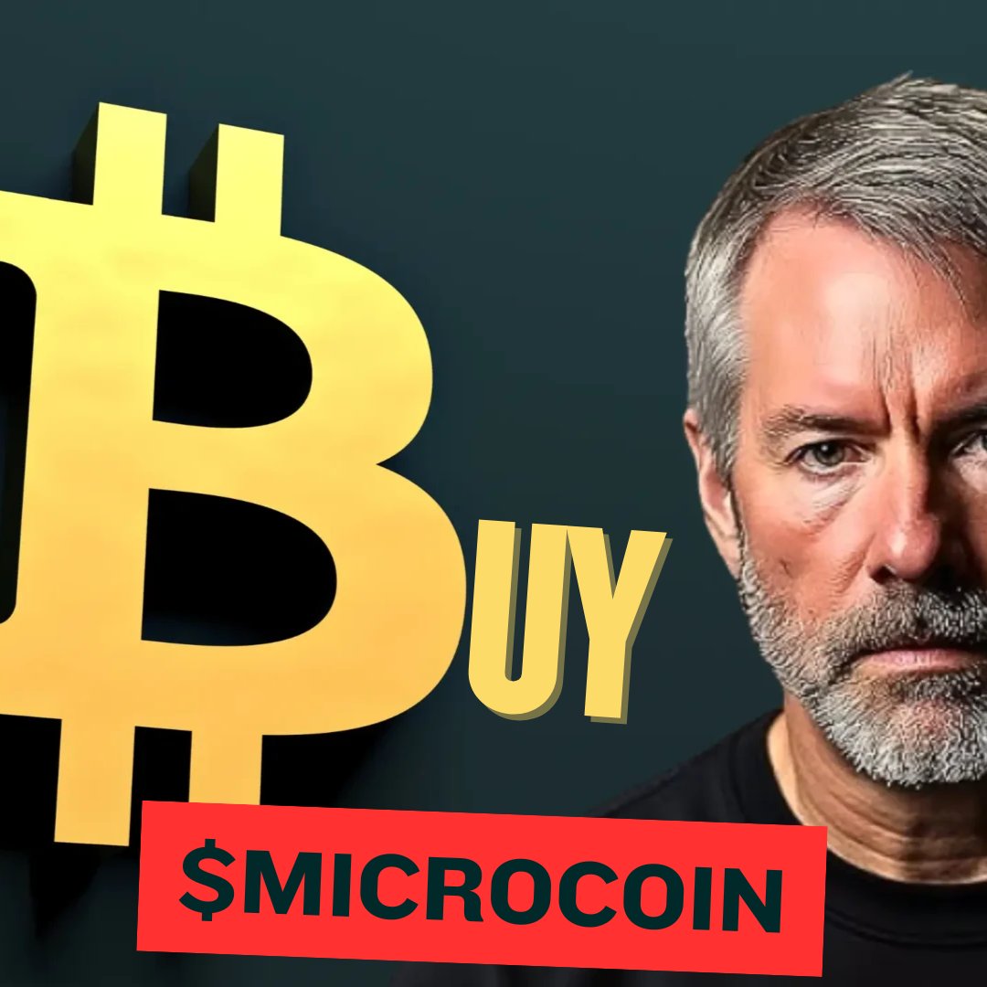 Astrologers have spoken: today is the best day to buy #Microcoin! 🌟 Don’t let #FOMO  catch up with you in the coming days. Secure your spot in the game-changing now! 🚀 #OfficialMichaelSaylorToken 

getmichaelsaylormemes.com

CA: 5AMLfoEJXDjYXcoBG2C65JMfcSLi2pBb431LcanwRxtJ