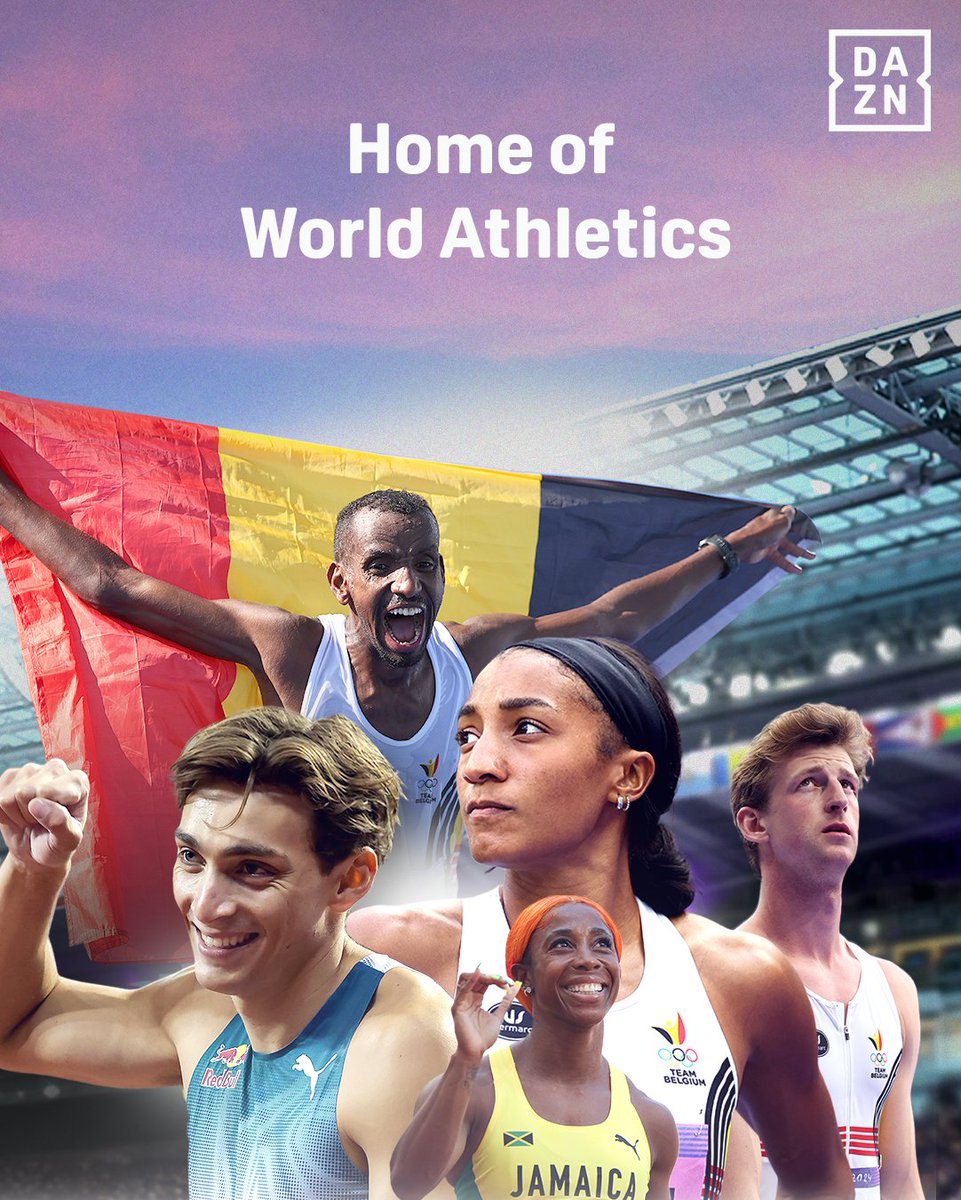 DAZN_BENL's tweet image. 🏃‍♀️🏃‍♂️ | @WorldAthletics komt naar DAZN, en je kan het GRATIS bekijken! 🙌🌍

Inclusief de Diamond League, topmarathons, Continental Tour en Indoor Tour! ⭐️