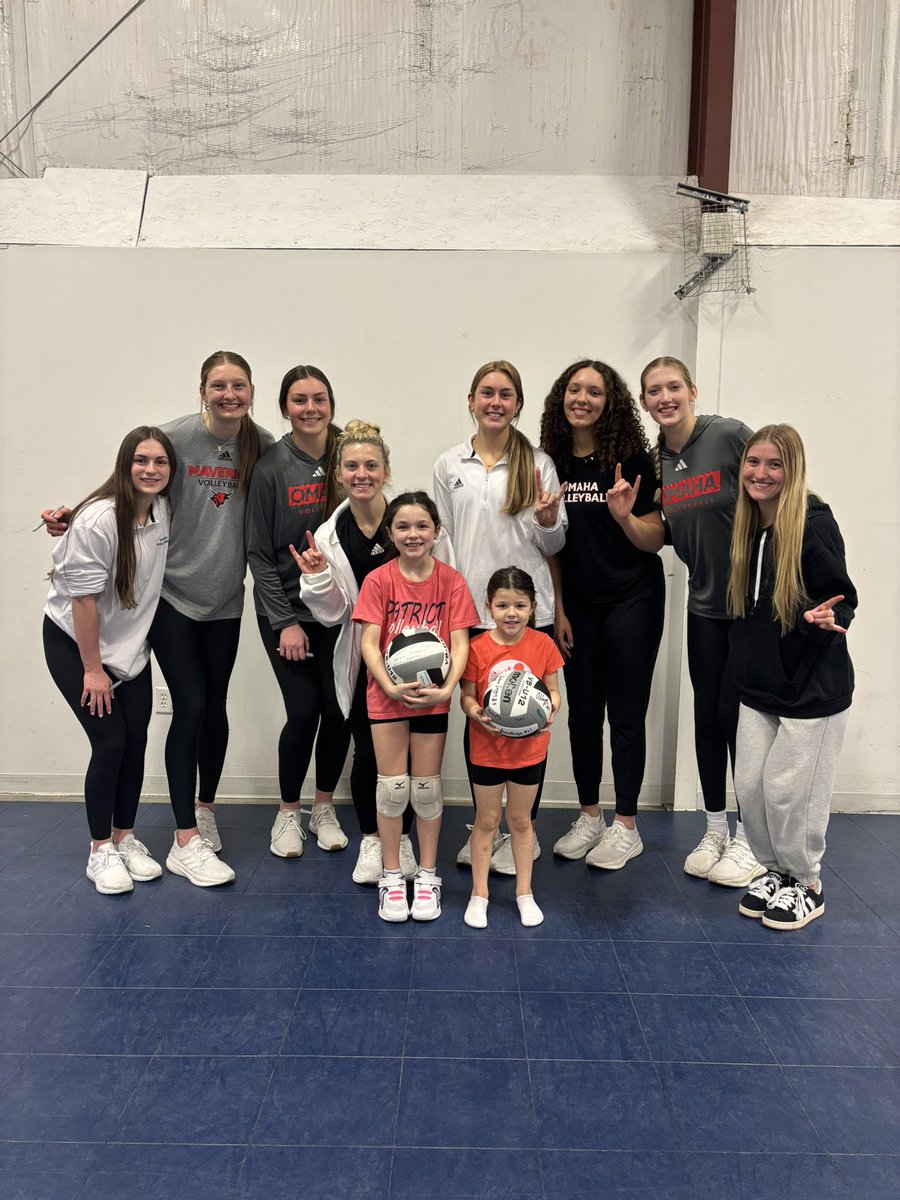 Thank you <a href="/OmahaVB/">Omaha Volleyball</a> for hosting clinic tonight!!