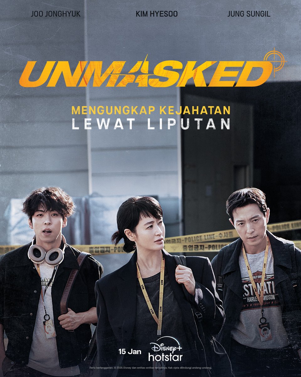 TarizSolis's tweet photo. Kayanya bakal ngikutin Unmasked setelah nonton empat episode pertamanya. Series thriller investigasi yg seringkali seru, tapi tak jarang pula bikin ngakak, marah & mewek.

Tentang tim acara jurnalisme TV yg berusaha menguak kasus kriminal yg tak berhasil ditangani polisi & jaksa.