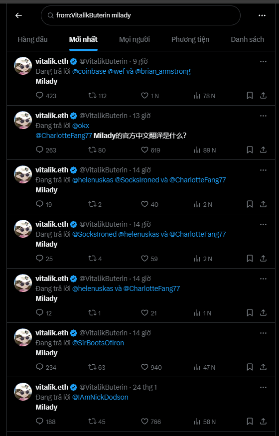 tóm tắt vitalik trong 2 ngày :)) 

milady : liên minh tạo lập thị trường thâu tóm toàn cầu