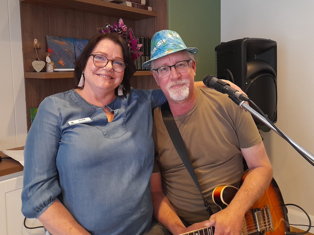 carinity_org's tweet image. Carinity Brownesholme #agedcare in #Highfields recently enjoyed a lovely music concert from one of their own. Brownesholme's activities officer, Judy, performed for residents as part of a duo with her husband, Gerard. #Toowoomba #seniors @agedcareonline @AgedcarenewsAus