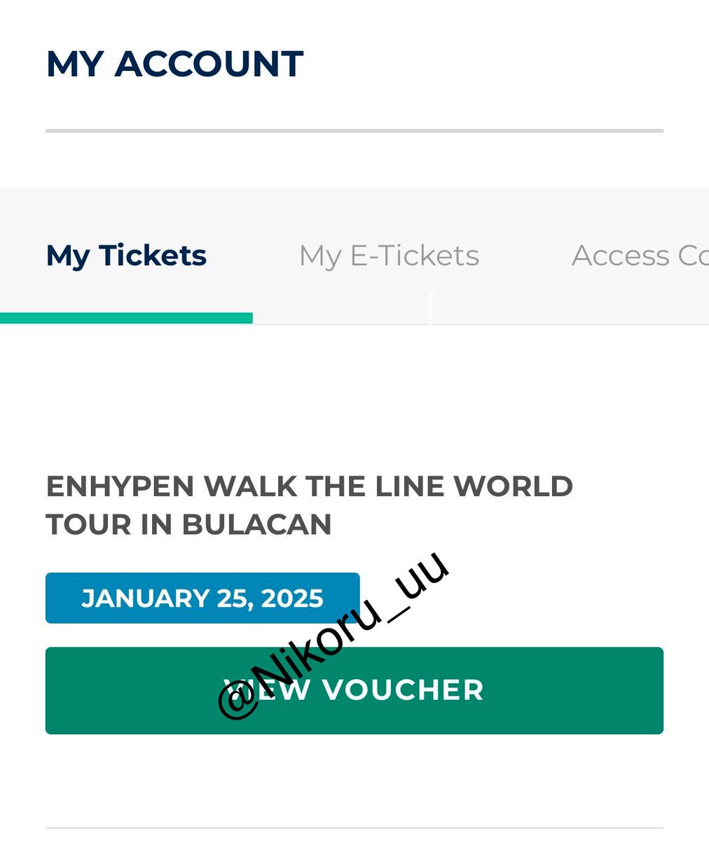 Nikoru_uu's tweet photo. Thank you saur muchhhh @ViViAssists akala ko nasa acceptance stage nako huhuhu updated all the time po sa susunod po ulit 😩❤️ #WALKTHELINE_IN_BULACAN #ENHYPEN https://t.co/9W2WwSujZd