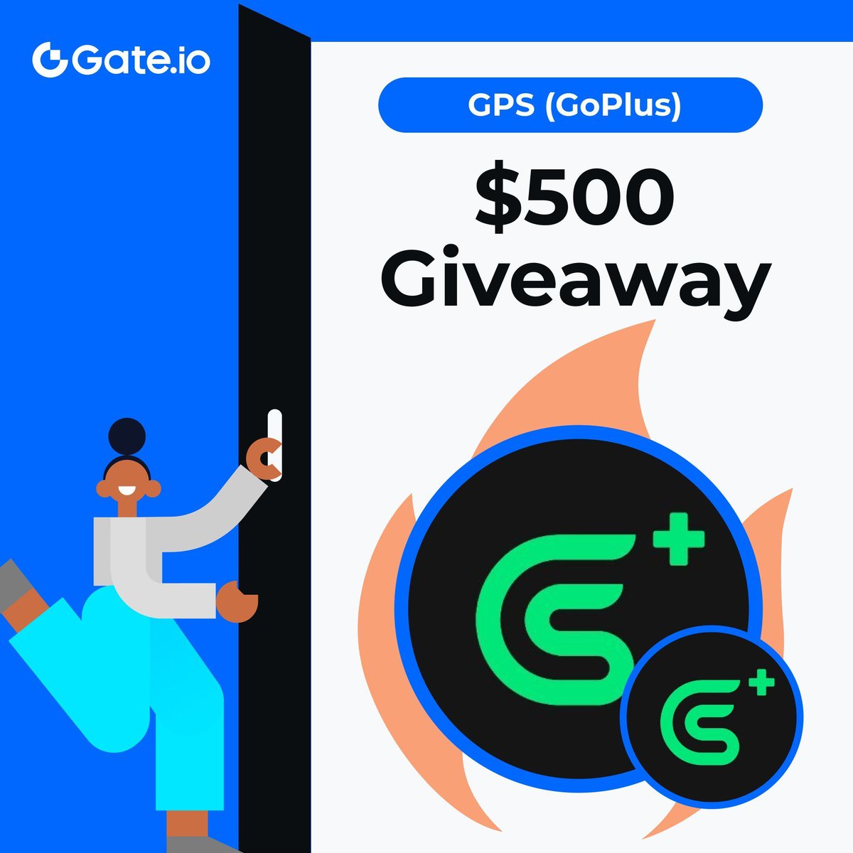 🛰️GPS guides you to luck, not just positions!

$500 in $GPS up for grabs!

💰20 winners, $25 each!
✅Follow @gate_io &amp; @GoplusSecurity
✅RT, Like &amp; Tag 3 friends

👉Stake to earn 4,000,000 $GPS: gate.io/launchpool/GPS…

Ends at 10:00 AM, Jan 29 UTC.