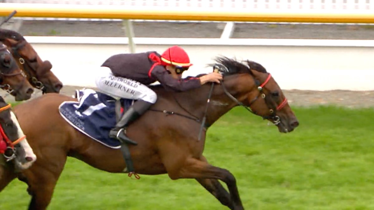 Tough Time was too tough in the Inglewood Stud at Karaka 2025 Rating 65 (1400m) at Riccarton.

That's the third career win for the Barry Thomas CNZM owned son of Shamexpress.

Congratulations to Barry and thanks to Marc Lerner for the winning ride - his first at Riccarton.