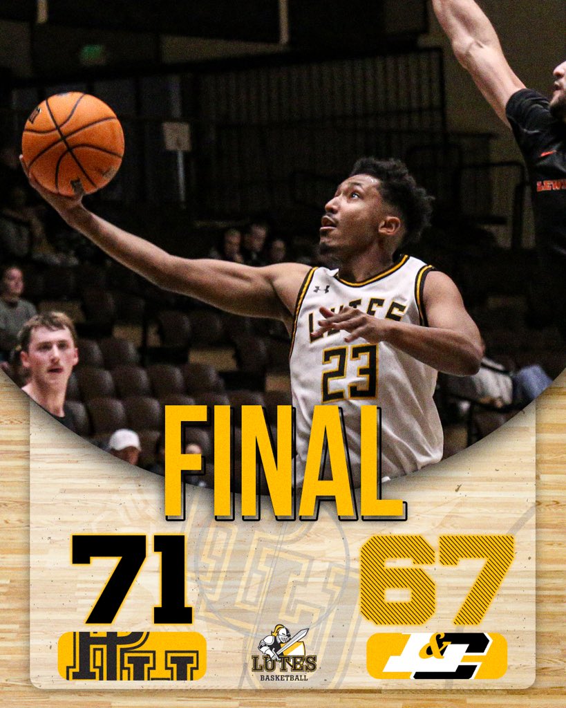 PLU Athletics (@golutes) on Twitter photo Men’s Basketball opens the weekend with a home win over the Pioneers!
#GoLutes <a href="/PLU_Mbball/">PLU Men's Basketball</a> Men’s Basketball opens the weekend with a home win over the Pioneers!
#GoLutes <a href="/PLU_Mbball/">PLU Men's Basketball</a>
