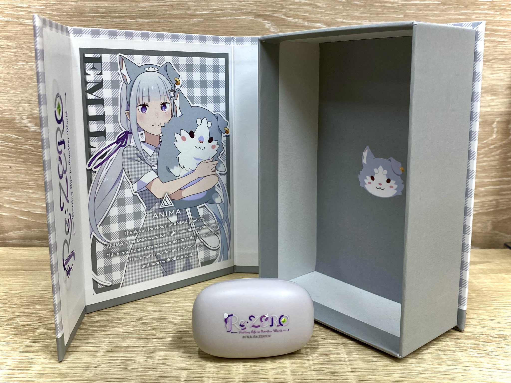 ワイヤレスイヤホン　Re：ゼロから始める異世界生活　 レム 　リゼロ ONKYO DIRECT｜ワイヤレスイヤホン ANIMA AOW01「Re:ゼロから