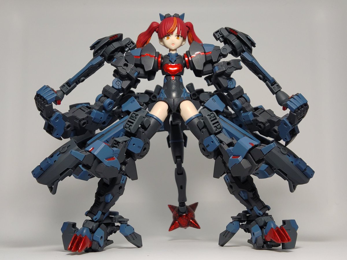 30MS ダラアカ・サード 四肢の延伸を中心とした改修とスラスター類の増