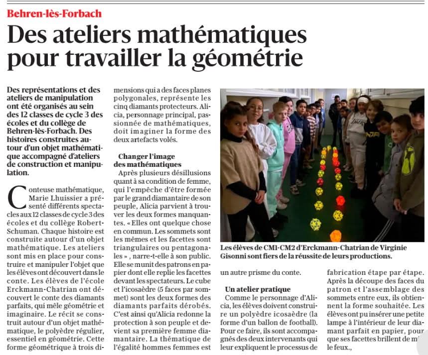 Des ateliers pour compléter les contes