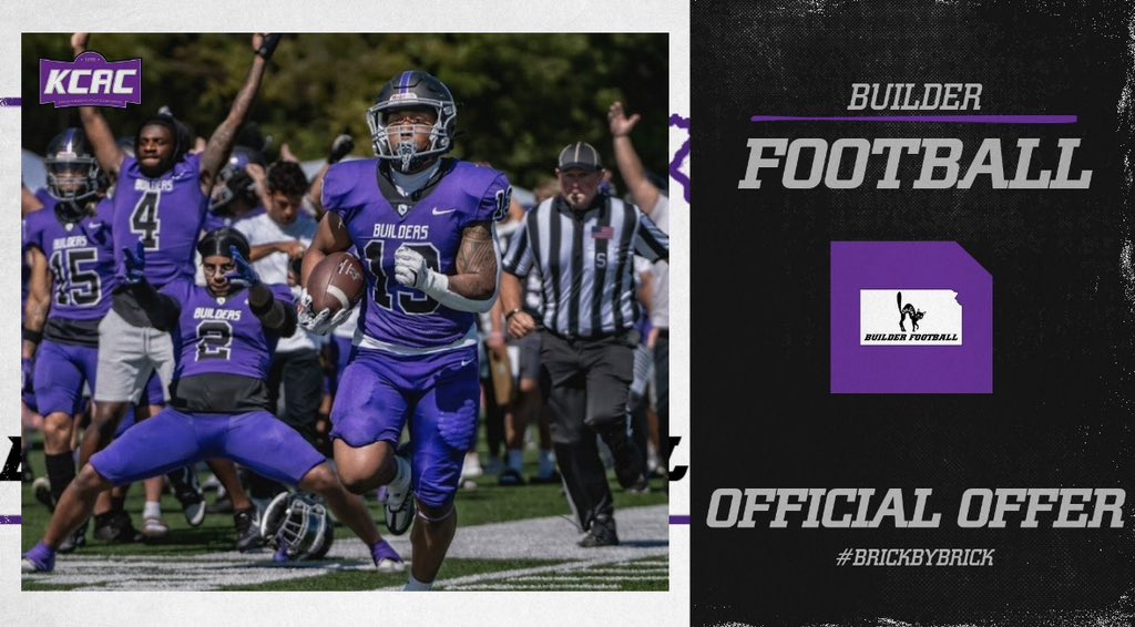 Blessed to receive another offer 
<a href="/CoachGriffSC/">Brad Griffin</a> <a href="/CoachSmithVC/">Brett Smith</a> <a href="/trace_linn/">Trace Linn</a> <a href="/BuilderFootball/">SC Builder Football</a>