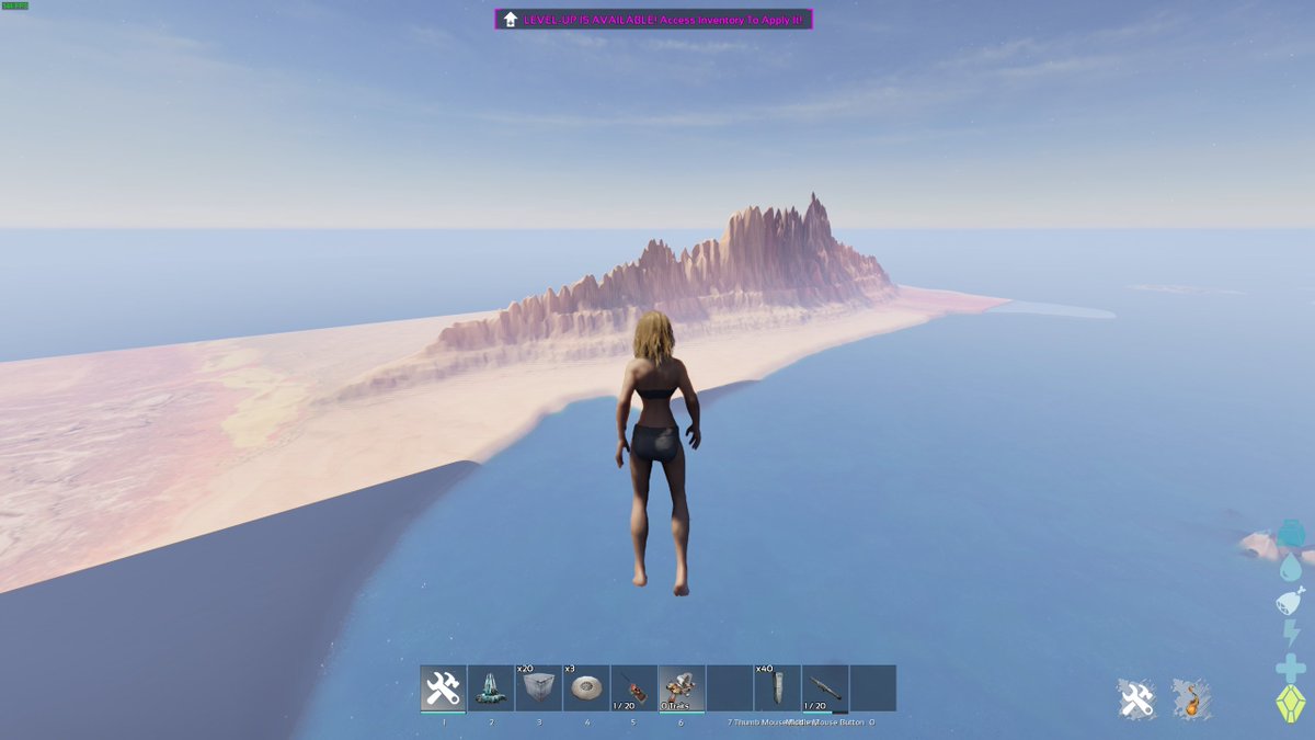 来月の新マップAstraeos、リニオとワイバーンに加えリリース時にOSDとエレメントノード含む新エリア実装が確定してて、製作中のエリア外も火山・砂漠バイオームらしきものがあるので、将来的にオールインワンマップになる可能性が #ARK