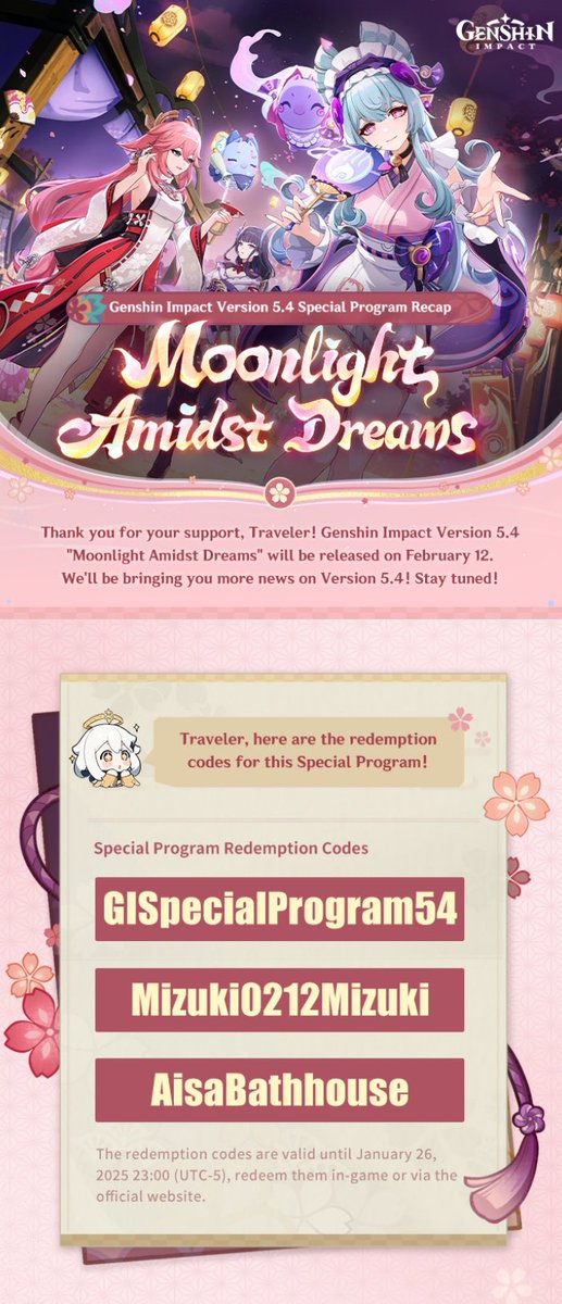 remember to redeem guys