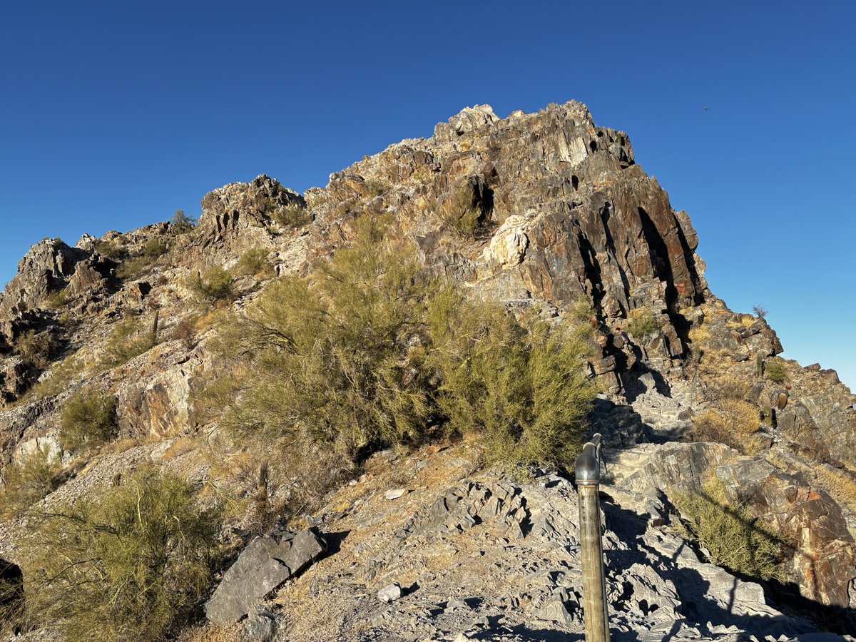 A challenging hike up Piestewa Peak in Phoenix, AZ
Try to keep healthy, active and strong, you never know what life may throw at you.