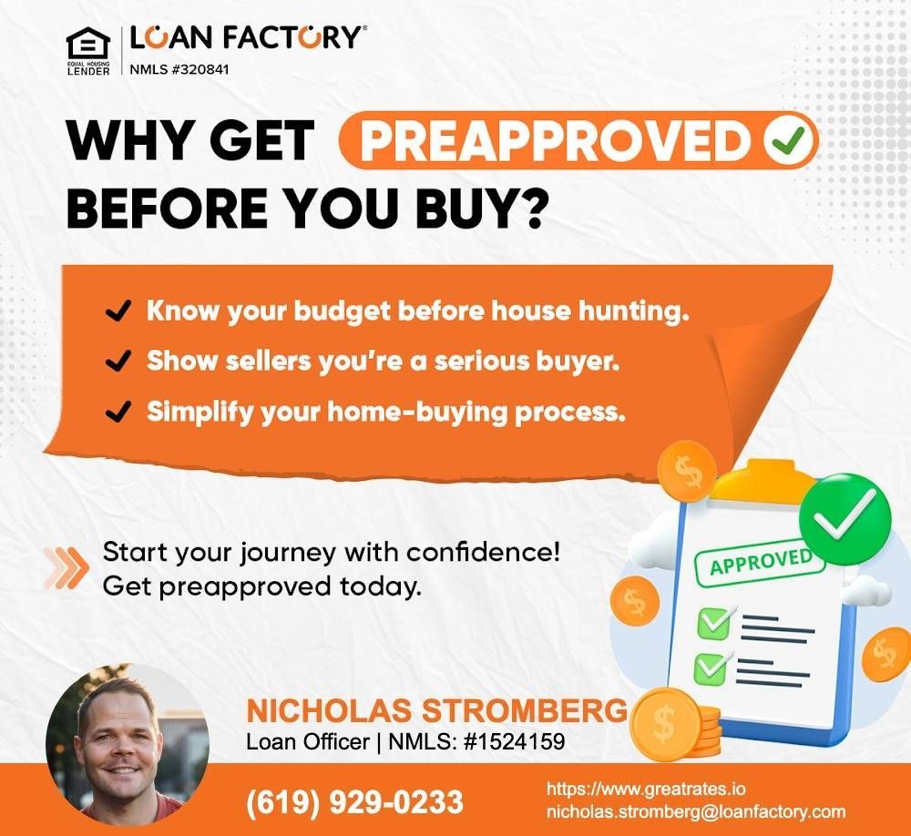 NickStroms's tweet photo. ~ Do it right ~

House hunting in CA, CO &amp; WA?  --> https://t.co/xdwv1a5Mqs

#Mortgage #HomeLoans #GreatRates #HomePurchase #RealEstateFinance #RealEstate #Realtors #California #Washington #Colorado #LoanFactory

NMLS 1524159 https://t.co/UP9md4S0Vb