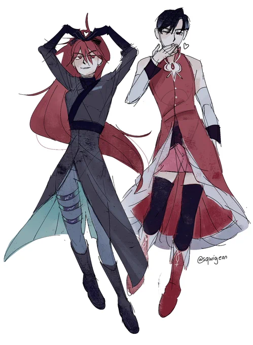 Kyoko and Ivan, only two left now!! 