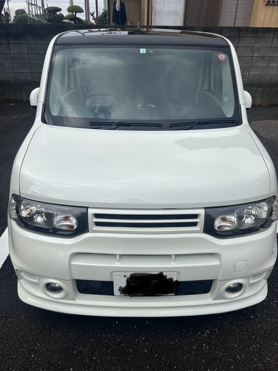 Funkou1's tweet photo. 8年乗りましたが今日でお別れします。
#Z12キューブ https://t.co/b8DHLCu26y