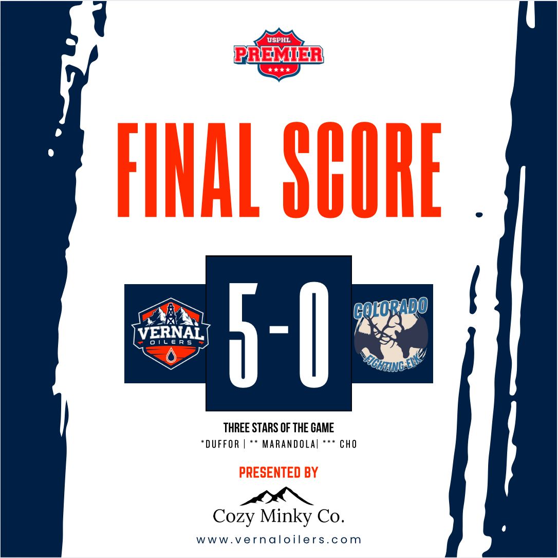 VernalOilers's tweet photo. Hey Oil nation, thatβs 34 in a row. The wagon rolls on next Friday, see you there!
#oilerswin #vernaloilers #andanotherone #undefeated #wewin #wagon #vernalut #thisisvernal #northwestchamps #utahhockey #jrhockey #jrahockey https://t.co/7h63KUinyg