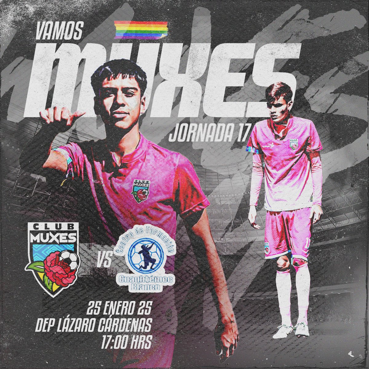 Nuestra cartelera para este sábado ¡Vamos, Muxes! 🫡

<a href="/LigaTDP/">Liga TDP</a> <a href="/LigaTDPFemenil/">Liga TDP Femenil</a>