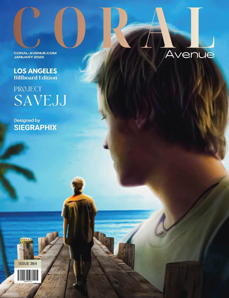 IslandMermaid_7's tweet photo. Surprise! The LA billboard comes with a magazine feature! Thanks to @emoriheda for making extra designs to submit with me! We want JJ no flashbacks! #SaveJJ (more images in comments) https://t.co/z2NwC6EjYw