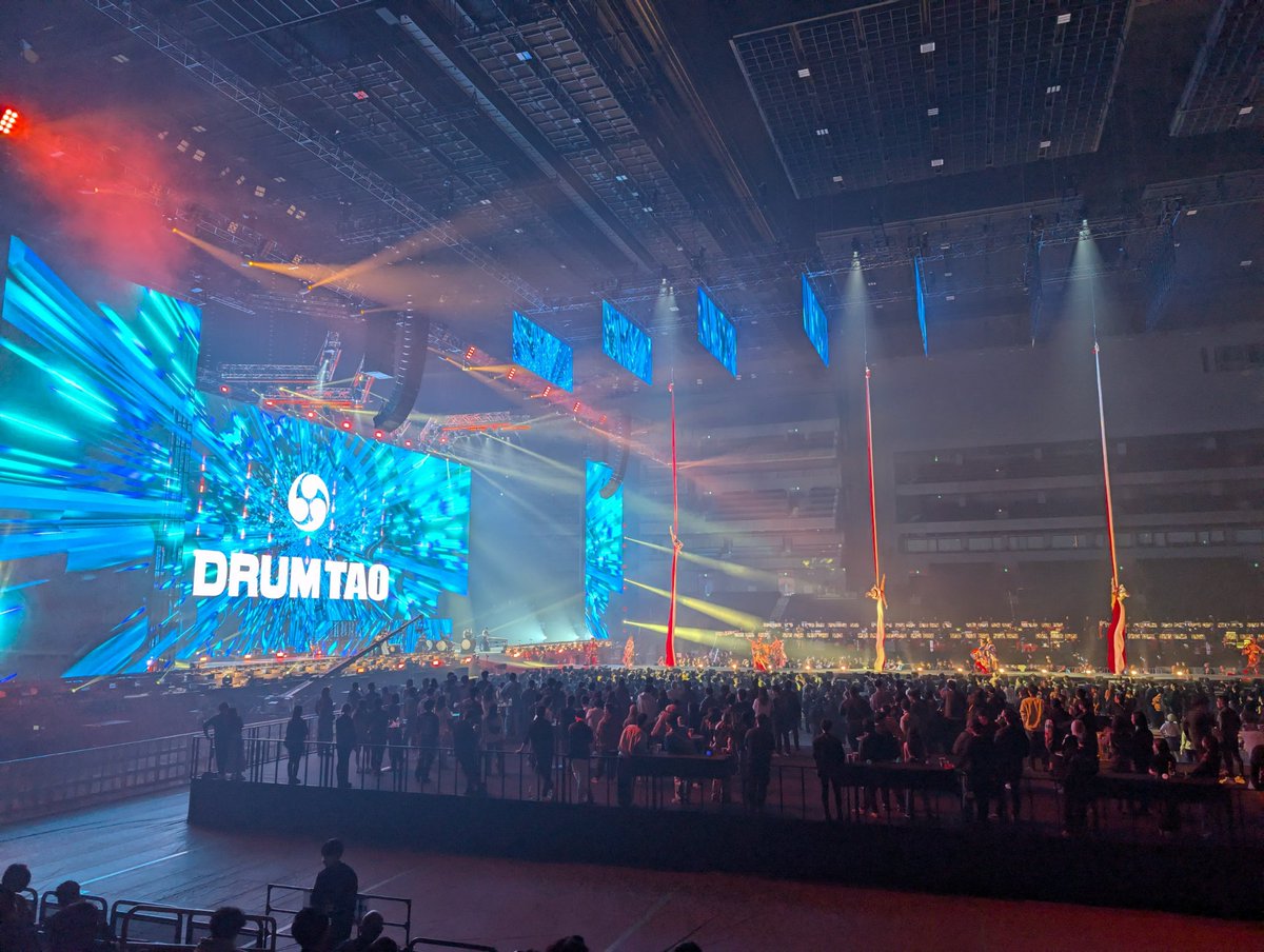 DRUM TAO 衣装も演出も綺麗でタイムテーブル載ってなかったけれどとてもよかったです。
#GMOSONIC2025