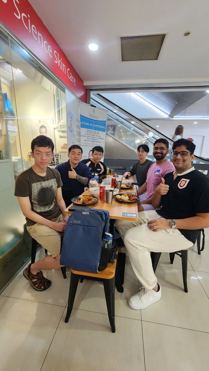 The return of the Team Singapore 🐐s 🇸🇬