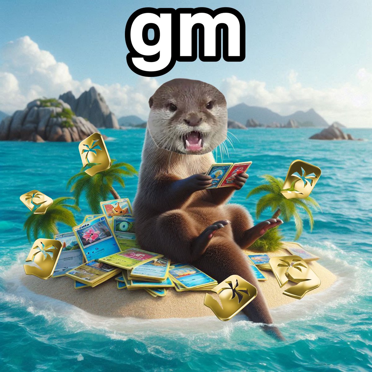 gm fam! 🃏🦦🏝️

have an otterly ottcellent weekend!