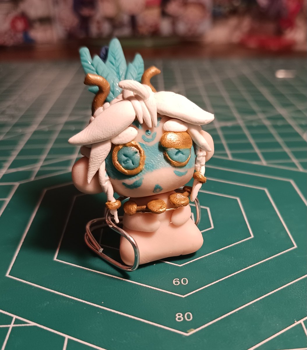 lucabalsa8300's tweet photo. made a little viper luca out of clay... to the collection he goes 🐍 #lucabalsa #IdentityV https://t.co/dFjn6TYyd0