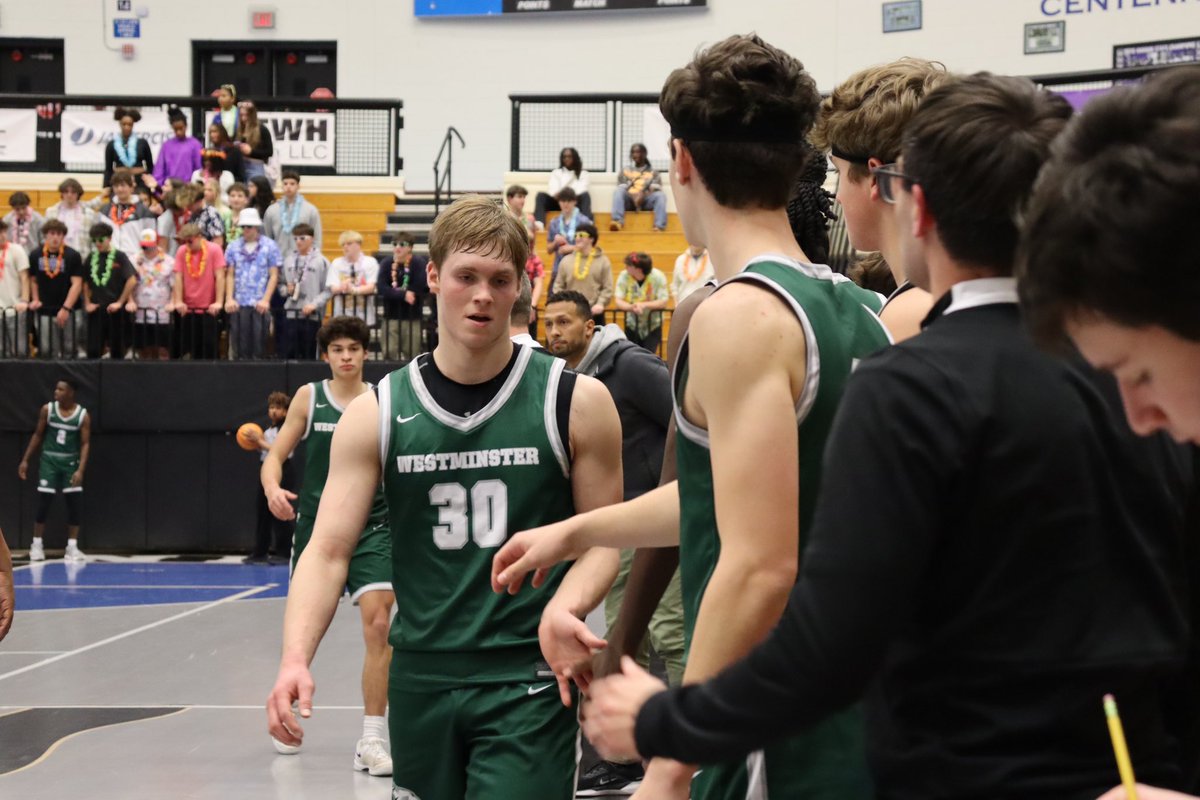 WestminsterBKB's tweet photo. Big region win! Cats scrap and fight to 71-64 win at Centennial with big energy and a top notch game by senior Jackson Hausner. #Kaizen https://t.co/XPvx8YQE1t