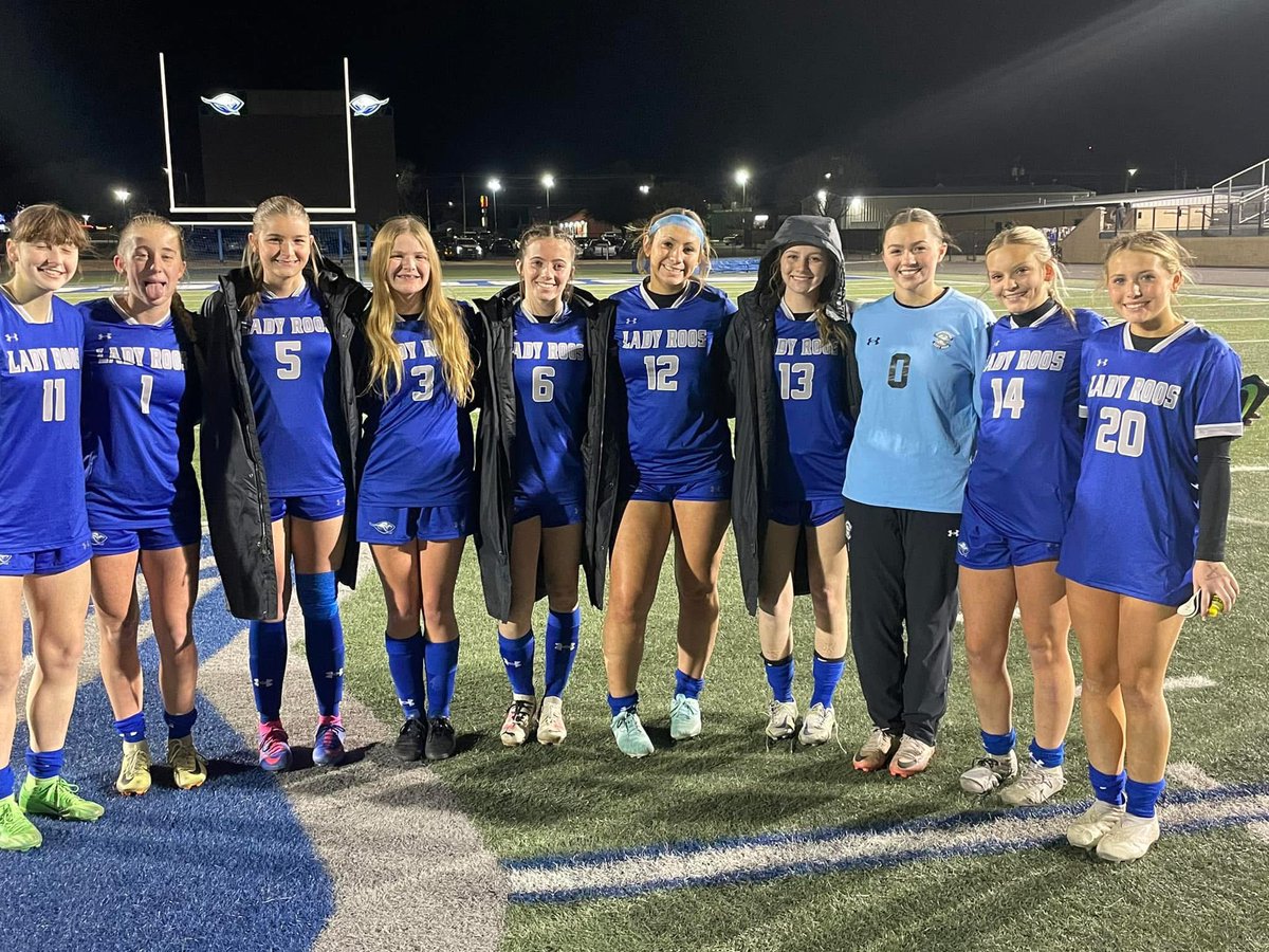 Lady Roos Varsity 3
Crowley 0. 
Goals: Landree Cooper (2)
Kylie Daniel
Assists:
Hanna Redington
Addy McCreedy
Jayden Wright

Shutout Defense:
Nancy Taylor, Bri Lilly, Raleigh Boone, Dayla Dromgoole, Emma Johnson, Nately Ponce, Alex Stay.