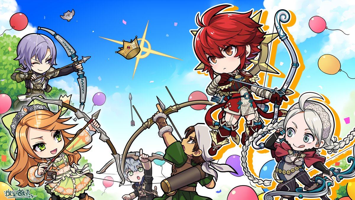 FE_Heroes_EN's tweet photo. Choose Your Legends: Round 9 is on! Here's the third #FEHVote illustration, by Watarizora Tsubamemaru! These Heroes have the crown in their sights! Will one of them hit their mark? Cheer on your favorite Hero until the end!
https://t.co/LRFzthTgAT
#FEHeroes #FireEmblem https://t.co/8BxfZYSOJL