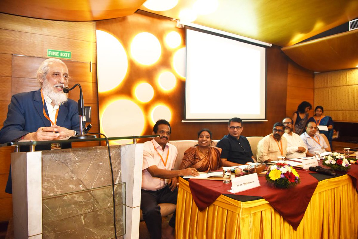 cukeralatweet's tweet photo. Prof. Anil Sahasrabudhe, NAAC Chairman, inaugurated the Conclave on 'Education for Viksit Bharat: Bharatiya Knowledge System and Quality Education in Kerala' in Thiruvananthapuram.
#Education #ViksitBharat #BharatiyaKnowledgeSystem https://t.co/l9wLErEzOV
